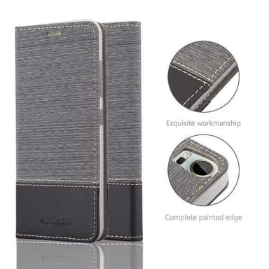 HTC Desire 10 PRO lommebokdeksel etui (grå)