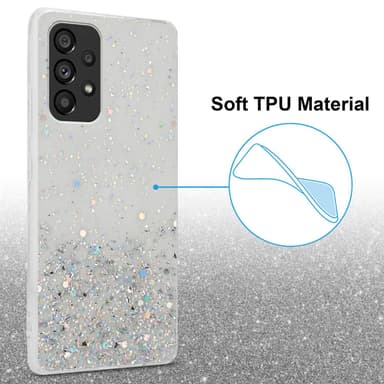Samsung Galaxy A53 5G Silikondeksel Glitter