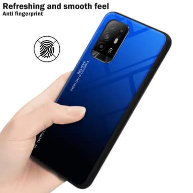 Deksel Oppo A94 5G Case Cover (svart)
