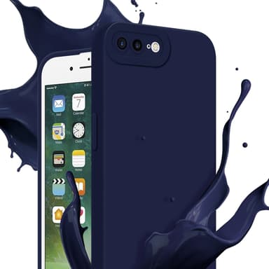iPhone 7 PLUS / 7S PLUS / 8 PLUS Deksel case (blå)