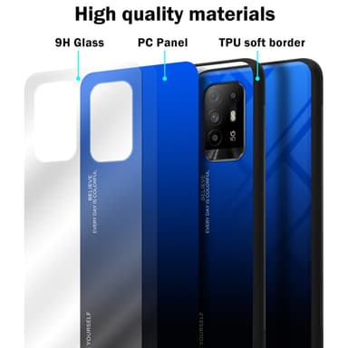 Deksel Oppo A94 5G Case Cover (svart)