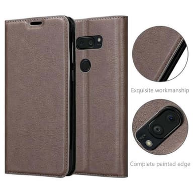 LG V35 lommebokdeksel case (brun)