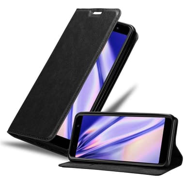 WIKO LENNY 5 lommebokdeksel case (svart)