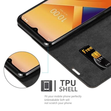 WIKO Y81 lommebokdeksel case (brun)