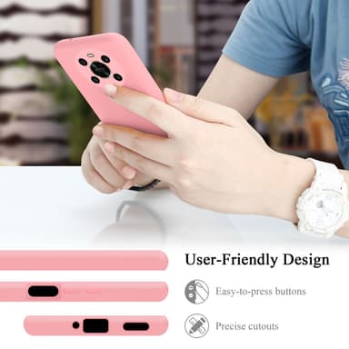 Honor MAGIC 4 LITE silikondeksel case (Rosa)