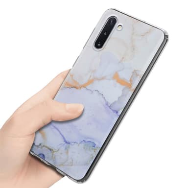 Samsung Galaxy NOTE 10 lommebokdeksel etui (hvit)