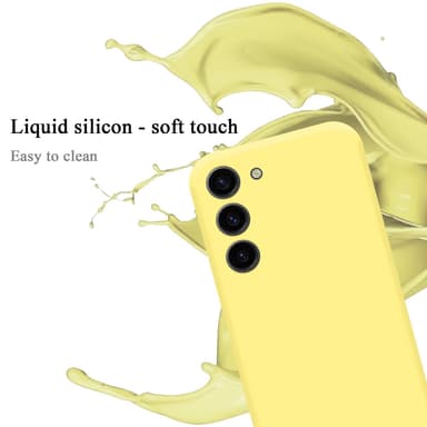 Samsung Galaxy S24 PLUS silikondeksel case (Gul)