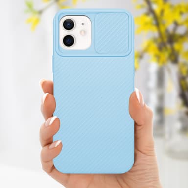 Deksel iPhone 12 cover (blå)