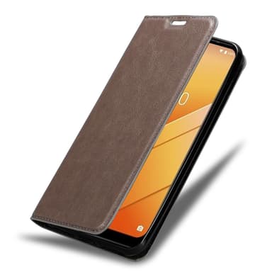 WIKO Y81 lommebokdeksel case (brun)