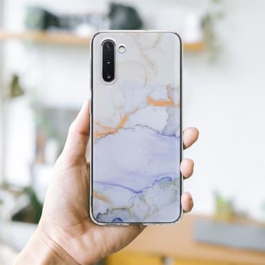Samsung Galaxy NOTE 10 lommebokdeksel etui (hvit)