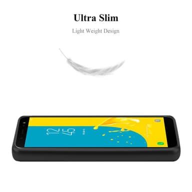 Deksel Samsung Galaxy J6 2018 Case Cover (svart)