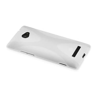 HTC Windows Phone 8X Deksel Case Cover (hvit)