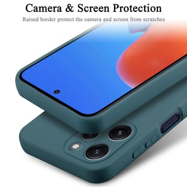 Redmi 12 silikondeksel case (Grønn)