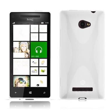HTC Windows Phone 8X Deksel Case Cover (hvit)