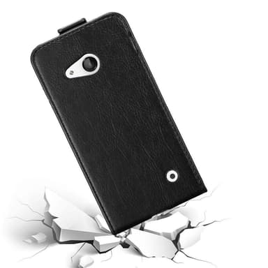 Nokia Lumia 550 deksel flip cover (svart)