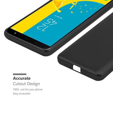 Deksel Samsung Galaxy J6 2018 Case Cover (svart)