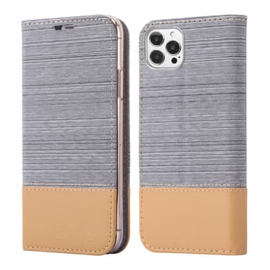 iPhone 13 PRO MAX lommebokdeksel etui (grå)
