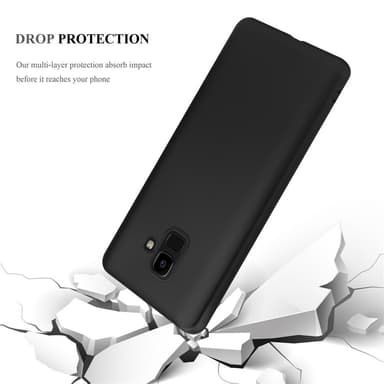 Deksel Samsung Galaxy J6 2018 Case Cover (svart)
