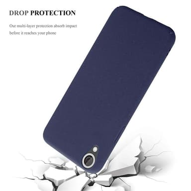 HTC Desire 820 Hardt Deksel Cover (blå)