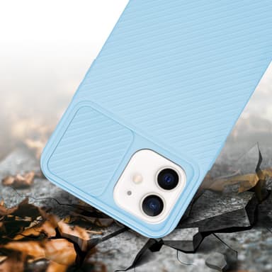 Deksel iPhone 12 cover (blå)