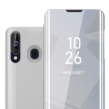 Samsung Galaxy A60 / M40 lommebokdeksel etui (sølv)