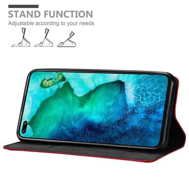 Honor View 30 PRO lommebokdeksel case (rød)