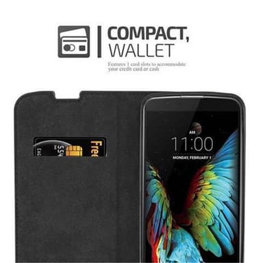 LG K10 2016 lommebokdeksel case (rød)