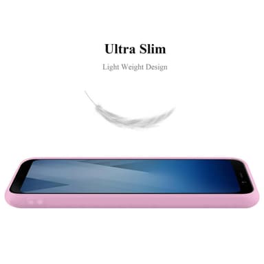 Deksel Samsung Galaxy A5 2018 Silikon cover (rosa)