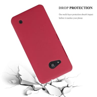 Nokia Lumia 550 Hardt Deksel Cover (rød)