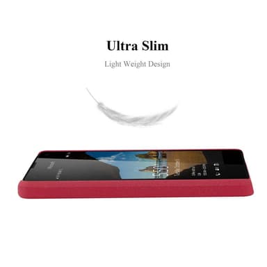 Nokia Lumia 550 Hardt Deksel Cover (rød)