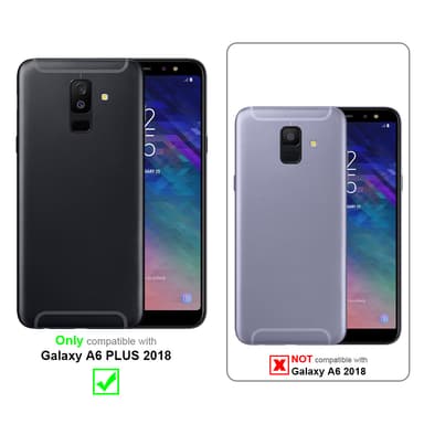 Deksel Samsung Galaxy A6 PLUS 2018 Case Cover (svart)