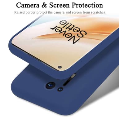 OnePlus 8 PRO silikondeksel case (Blå)