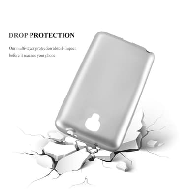 Deksel Samsung Galaxy NOTE 3 NEO Case Cover (sølv)