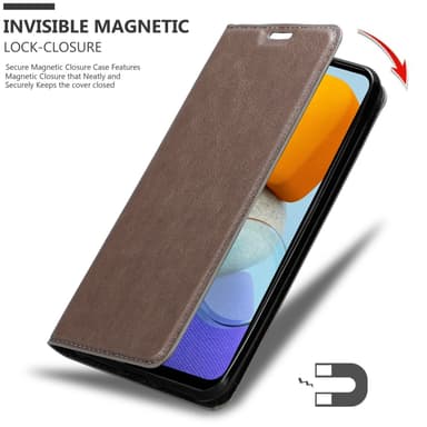 Samsung Galaxy M23 5G lommebokdeksel case (brun)