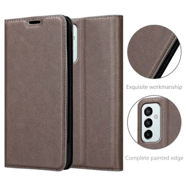 Samsung Galaxy M23 5G lommebokdeksel case (brun)