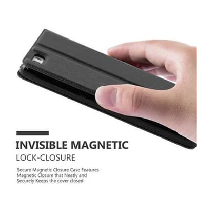 Huawei P8 LITE 2015 lommebokdeksel cover (svart)