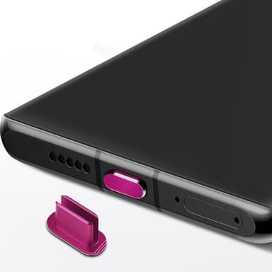 Beskyttelsesdeksel for USB C Støvdeksel Pluggkontakt