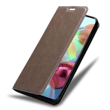 Samsung Galaxy A71 4G lommebokdeksel case (brun)