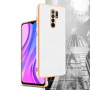 Xiaomi RedMi 9 silikondeksel case (hvit)