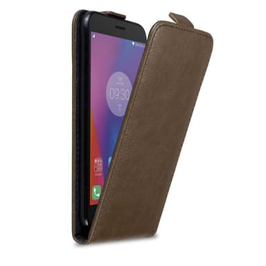 Lenovo K6 / K6 POWER deksel flip cover (brun)