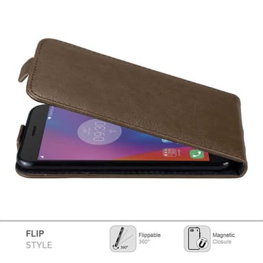Lenovo K6 / K6 POWER deksel flip cover (brun)