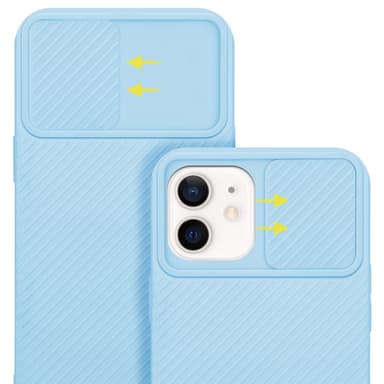 Deksel iPhone 12 cover (blå)