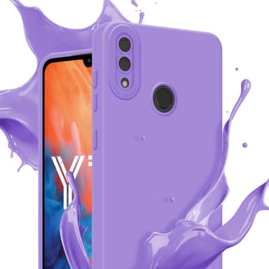 Huawei Y7 2019 / Y7 PRIME 2019 Deksel case (lilla)