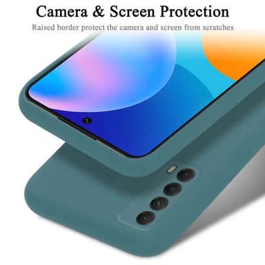 Huawei P SMART 2021 silikondeksel case (Grønn)