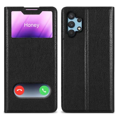 Samsung Galaxy A32 4G lommebokdeksel cover (svart)