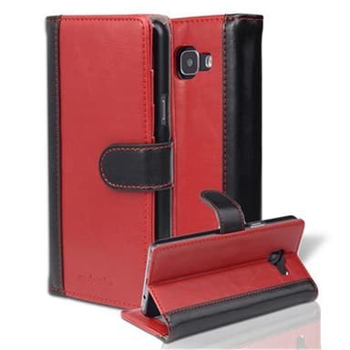 Samsung Galaxy A5 2016 lommebokdeksel cover (rød)