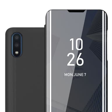 Samsung Galaxy A01 lommebokdeksel etui (svart)