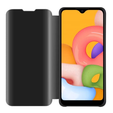 Samsung Galaxy A01 lommebokdeksel etui (svart)