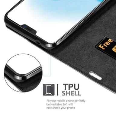 Vivo X21 lommebokdeksel case (brun)