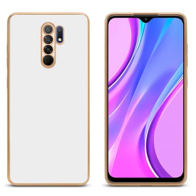 Xiaomi RedMi 9 silikondeksel case (hvit)